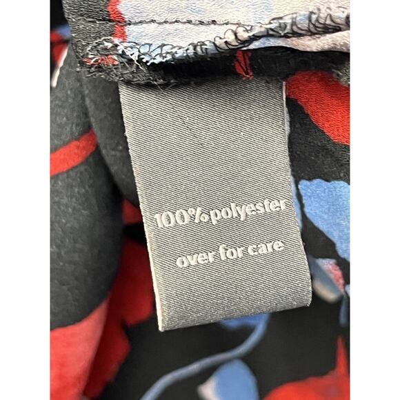 The Limited Collection‎ Blouse Womens Plus size 1X Bold Floral Shirt Career - Picture 6 of 8